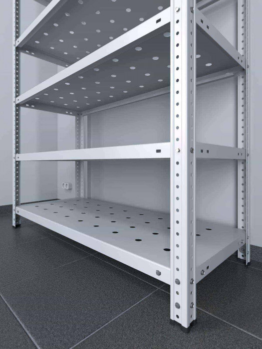 Стеллаж ТС Лайт 1800х1200х800 с 7 перфорированными полками