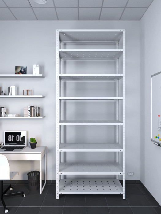 Стеллаж ТС Лайт перф. 2200х700х600 8 полок
