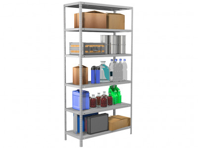 Стеллаж MS Standart 2200х1000х500 c 6 полками
