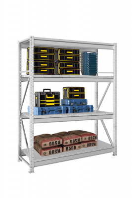 Стеллаж сборно-разборный MS Pro Z 2000х900х800 мм 4 яруса