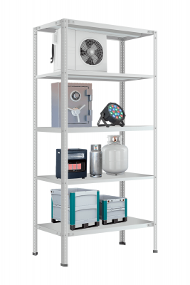 Стеллаж МС-900 2500х1000х600 мм 5 полок