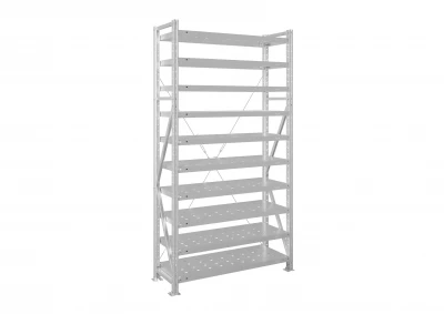 Стеллаж металлический MS U 3000х1200х600 10 полок перфорированные до 180 кг