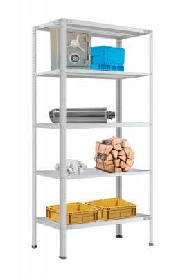 Стеллаж МС-900 2300х1000х400 мм 5 полок