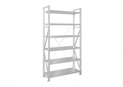 Стеллаж металлический MS U 3000х1500х800 6 полок сплошные до 150 кг