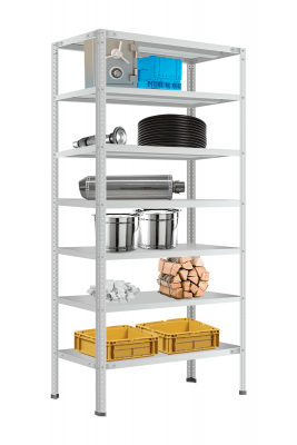 Стеллаж МС-900 2400х1000х400 мм 7 полок