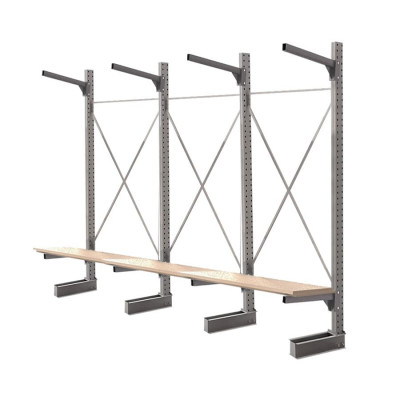 Стеллаж консольный односторонний КСр 2500х4392х960 2 яруса