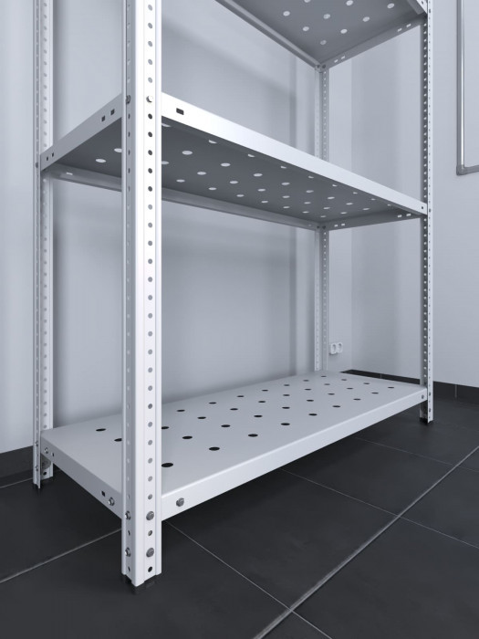 Стеллаж ТС Лайт перф. 3000х700х500 5 полок