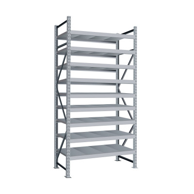 Стеллаж СТ-051 4000х2100х850 с 9 ярусами
