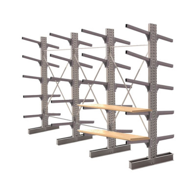 Стеллаж консольный двухсторонний КЛр 2500х4768х1300 (600) 5 ярусов