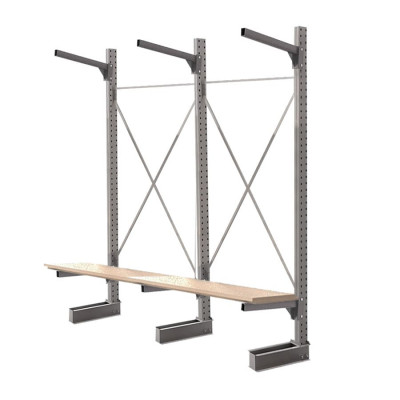 Стеллаж консольный односторонний КСр 2500х3294х960 2 яруса