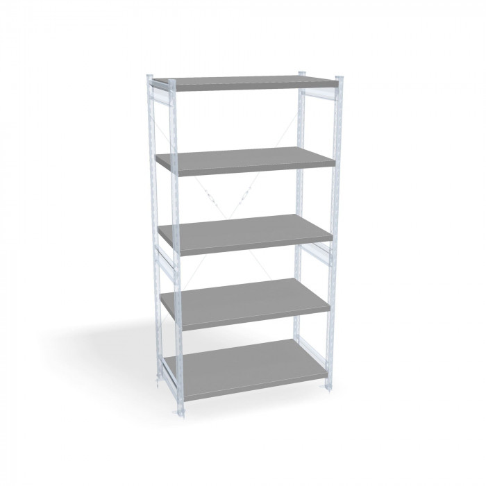 Стеллаж СТ-031 цинк 2491х1000х800 6 полок до 200 кг