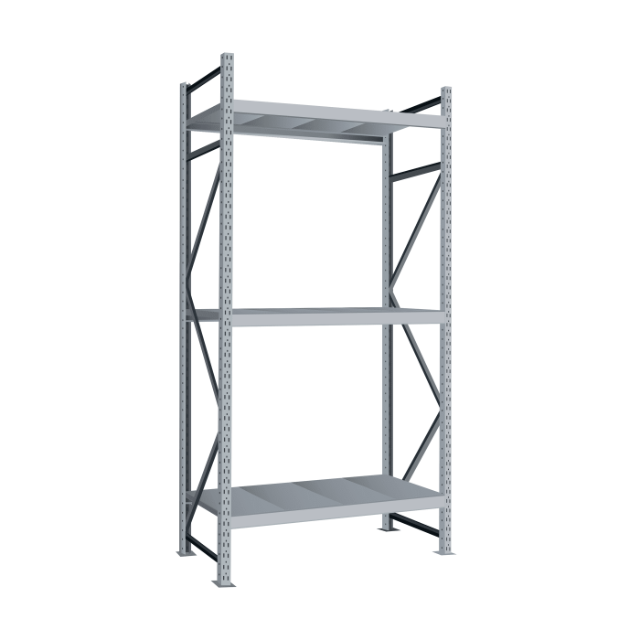 Стеллаж СТ-051 2700х1500х650 с 3 ярусами