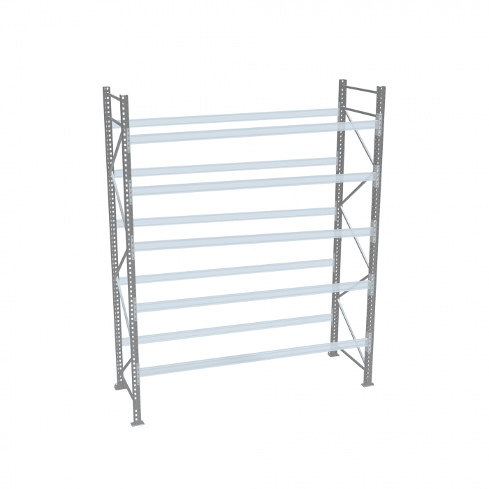Стеллаж палетный ДиКом СП 5000х3300х1000 с 5 ярусами до 2200 кг / до 700 кг на паллет П-90