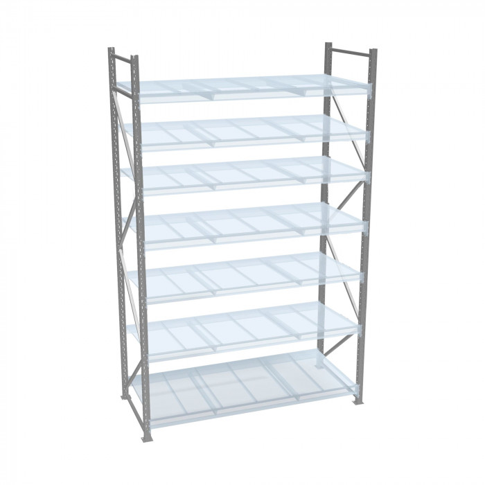 Стеллаж СТ-051 2700х2100х850 с 7 ярусами
