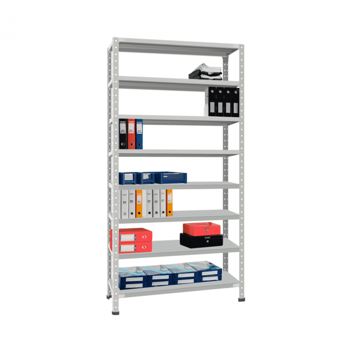 Стеллаж СТ-012 2500х1000х400 с 8 цинк полками до 140 кг