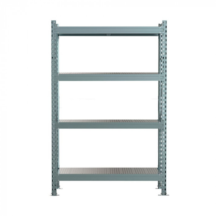 Стеллаж SGR-V 3000х1200х600 4 яруса (рамы, балки, настил - цинк) ОС