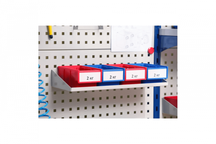 Полка навесная на экран