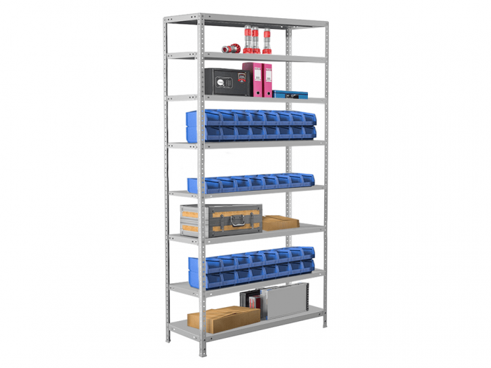 Стеллаж MS Standart 2200х1000х400 c 8 полками