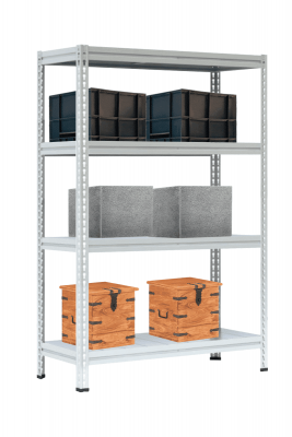 Стеллаж МС-Т 2000х1856х632 мм 4 яруса настил металл