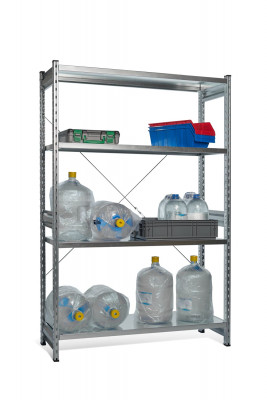 Стеллаж СТ-031 цинк 2491х1300х500 6 полок до 250 кг