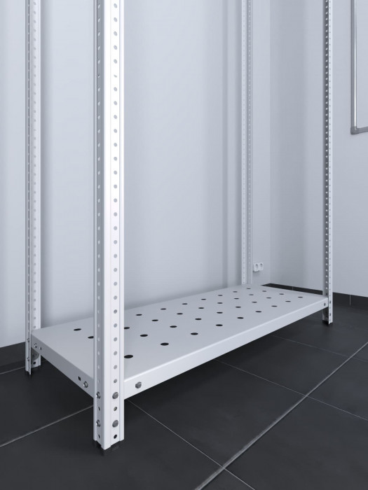 Стеллаж ТС Лайт перф. 2500х1200х400 2 полки