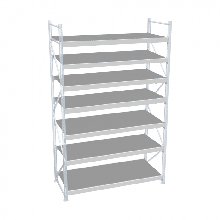 Стеллаж СТ-051 5000х1800х1050 с 7 ярусами