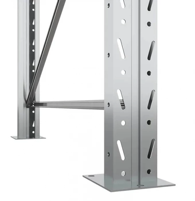 Стеллаж паллетный 5000х2700х1100 7 ярусов (Р100.1.5Б150.2)