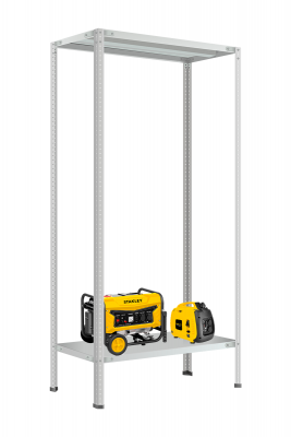 Стеллаж Титан МС-750 500х1000х700 мм 2 полки