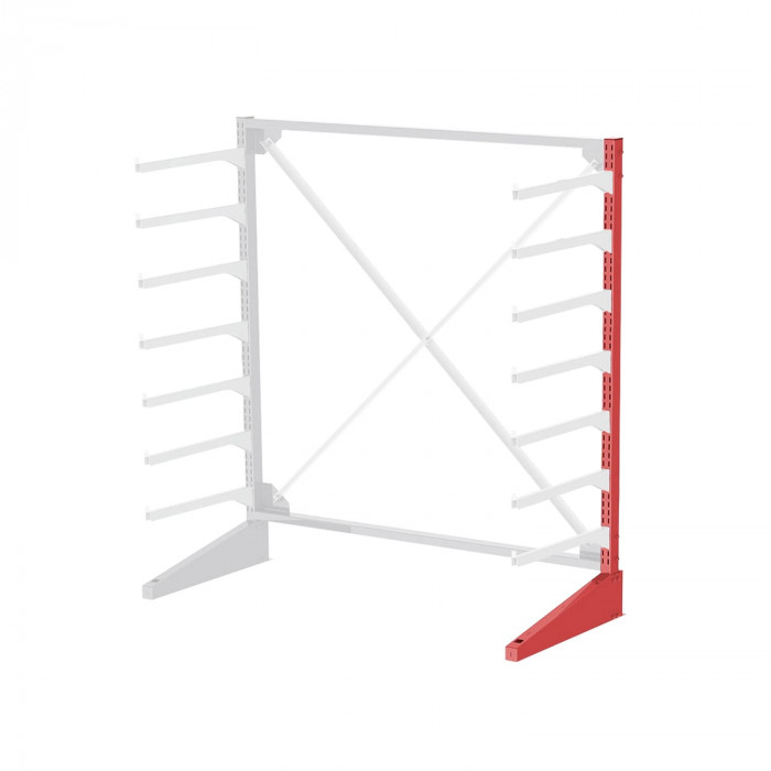 Стеллаж консольный односторонний Sortex 1920х1634х720 7 ярусов