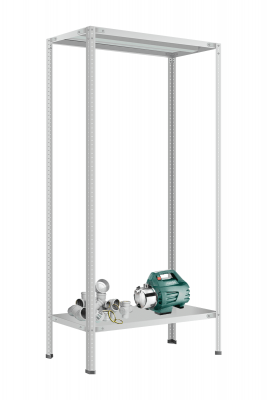 Стеллаж МС-900 1000х1000х300 мм 2 полки