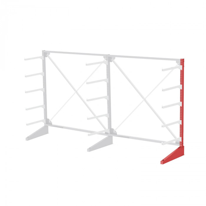 Стеллаж консольный односторонний Sortex 1920х3221х720 5 ярусов