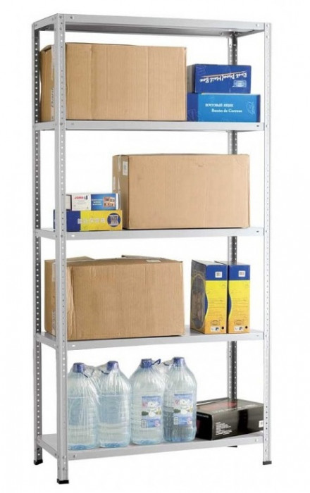 Стеллаж MS Strong 2550х1200х400 c 5 полками