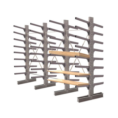 Стеллаж консольный двухсторонний КЛр 2500х4768х1700 (800) 8 ярусов