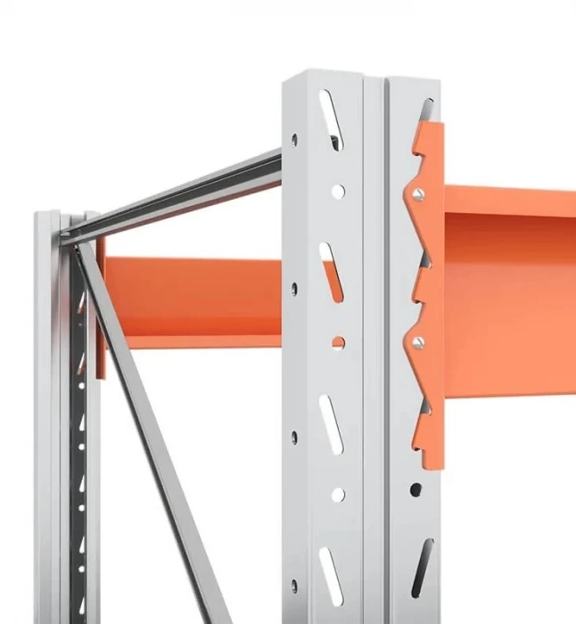 Стеллаж паллетный 4000х1800х1100 2 яруса (Р100.1.5Б120.2)