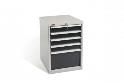 Тумба инструментальная ДиКом ВС-015, RAL 7038/7016