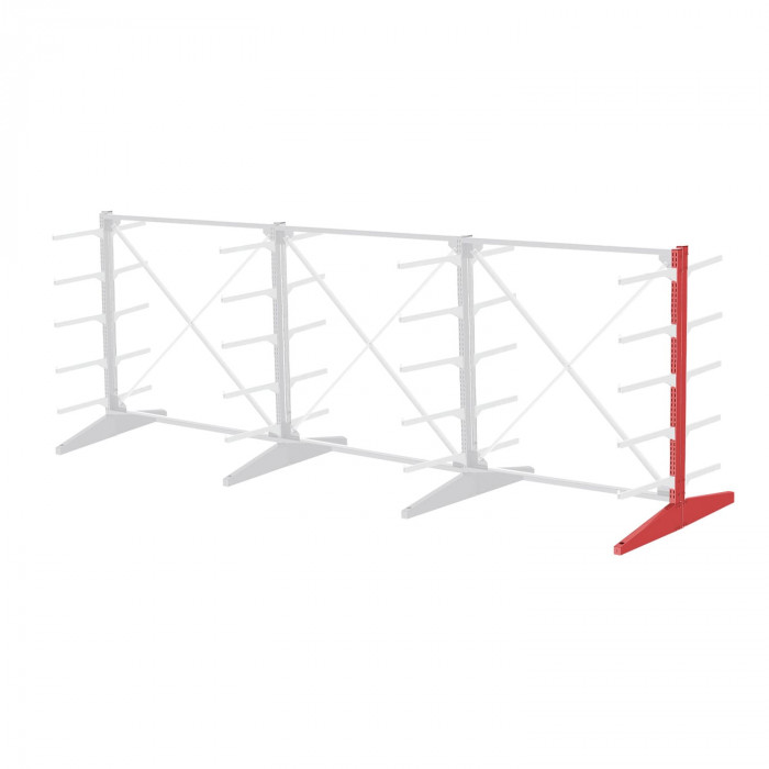 Стеллаж консольный двухсторонний Sortex 1920х4808х1280 5 ярусов