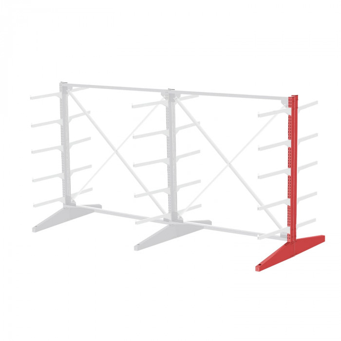 Стеллаж консольный двухсторонний Sortex 1920х3221х1280 5 ярусов