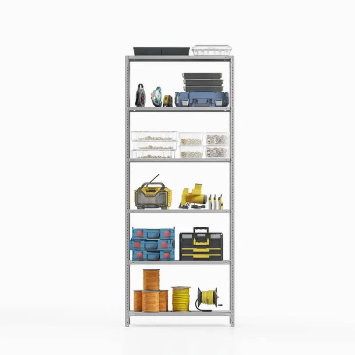 Стеллаж ТС-Лайт 2500х1200х800 с 6 сплошными полками