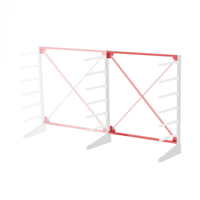 Стеллаж консольный односторонний Sortex 1920х1587х720 6 яруса ДС