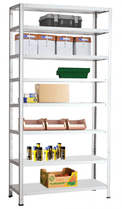 Стеллаж MS Strong 2350х1200х500 c 8 полками