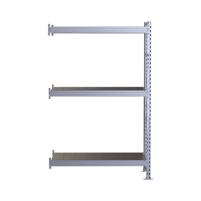 Стеллаж SGR-V 3000х1500х800 3 яруса (рамы, балки, настил - цинк) ДС