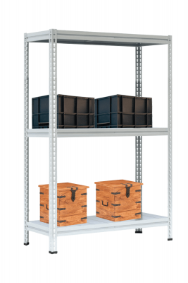 Стеллаж МС-Т 2500х1551х632 мм 3 яруса настил металл