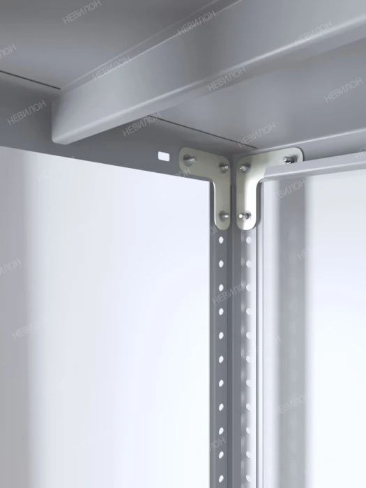 Стеллаж угловой МС 2000х1500х1500/600 мм 3 яруса