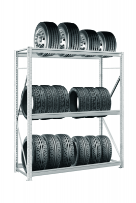 Стеллаж для шин MS Pro Z 2000х1800х500 мм 3 яруса
