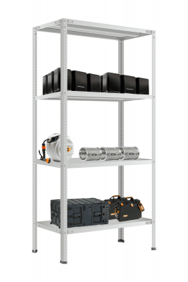 Стеллаж СТФУ 1034-3,0 3000х1000х300 мм 4 полки