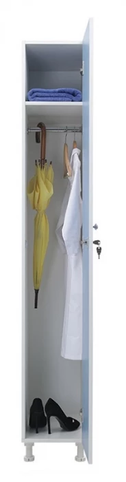 Шкаф для раздевалок WL 11-30 голубой/белый S35599615338