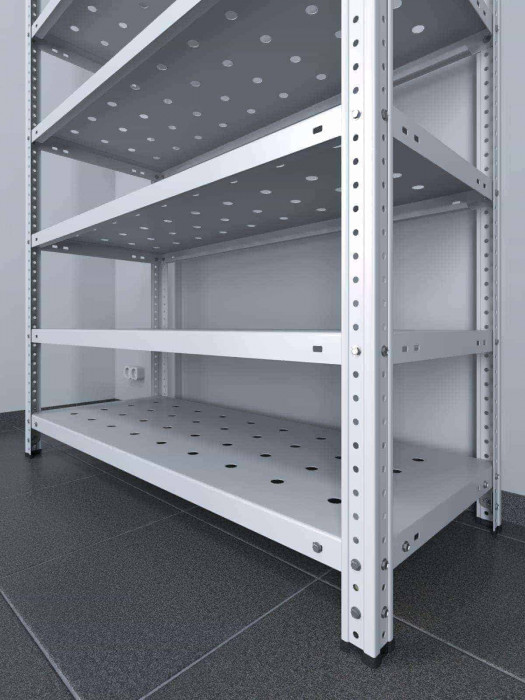 Стеллаж ТС Лайт перф. 2000х700х500 8 полок