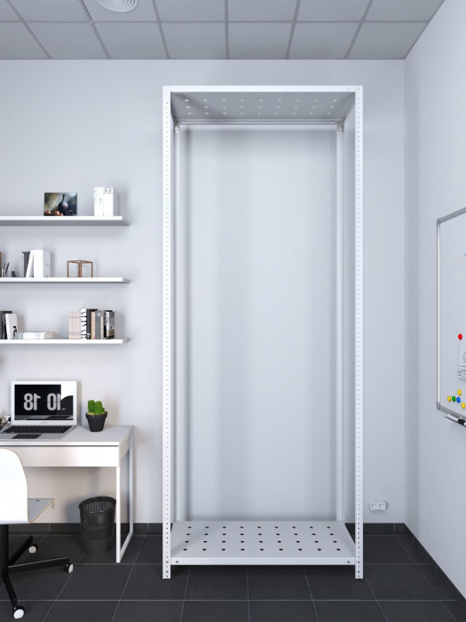 Стеллаж ТС Лайт перф. 2500х1000х400 2 полки