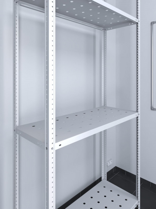 Стеллаж ТС Лайт перф. 2500х700х800 4 полки