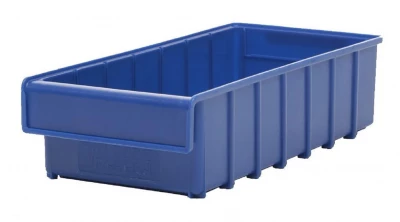 Ящик пластиковый Практик 400x185x100 синий